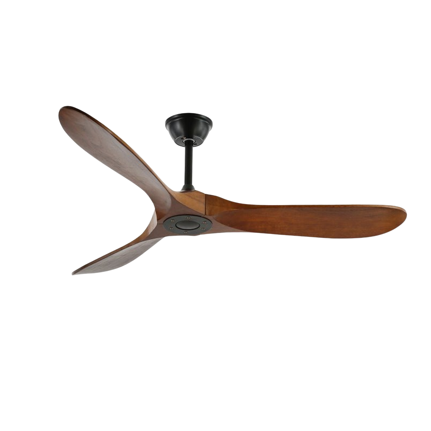 Deckenventilator Holz Leise, Design Ventilator Decke 106/132 cm 6 Stufen