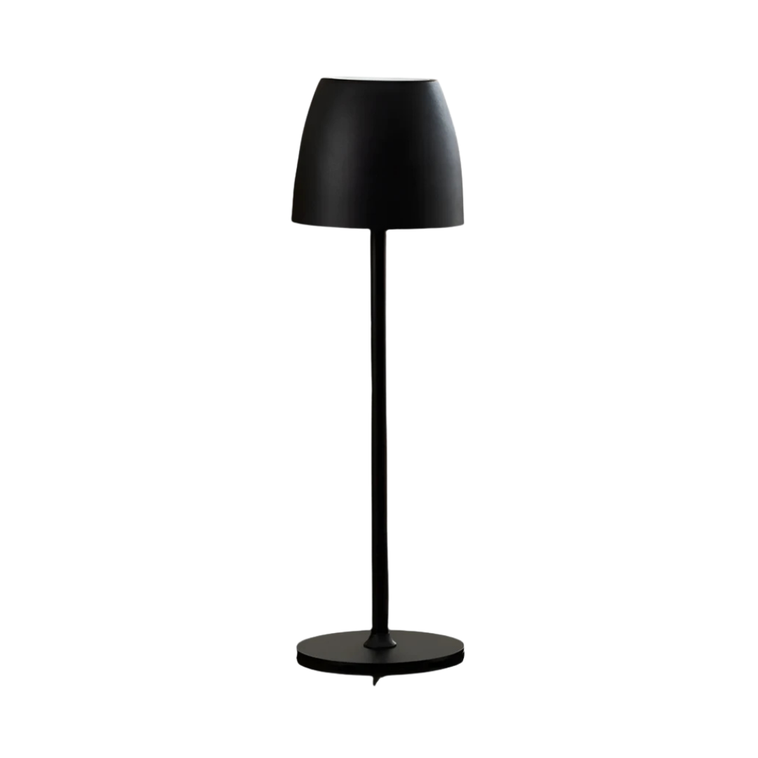 Kabellose LED Tischlampe mit Akku – Dimmbar, IP54, Metall, bis zu 24h
