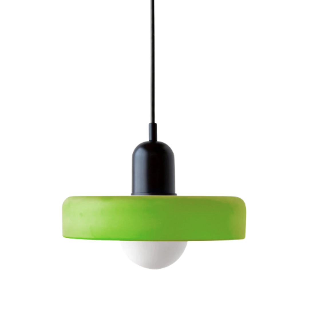 Bauhaus Glas-Hängeleuchte