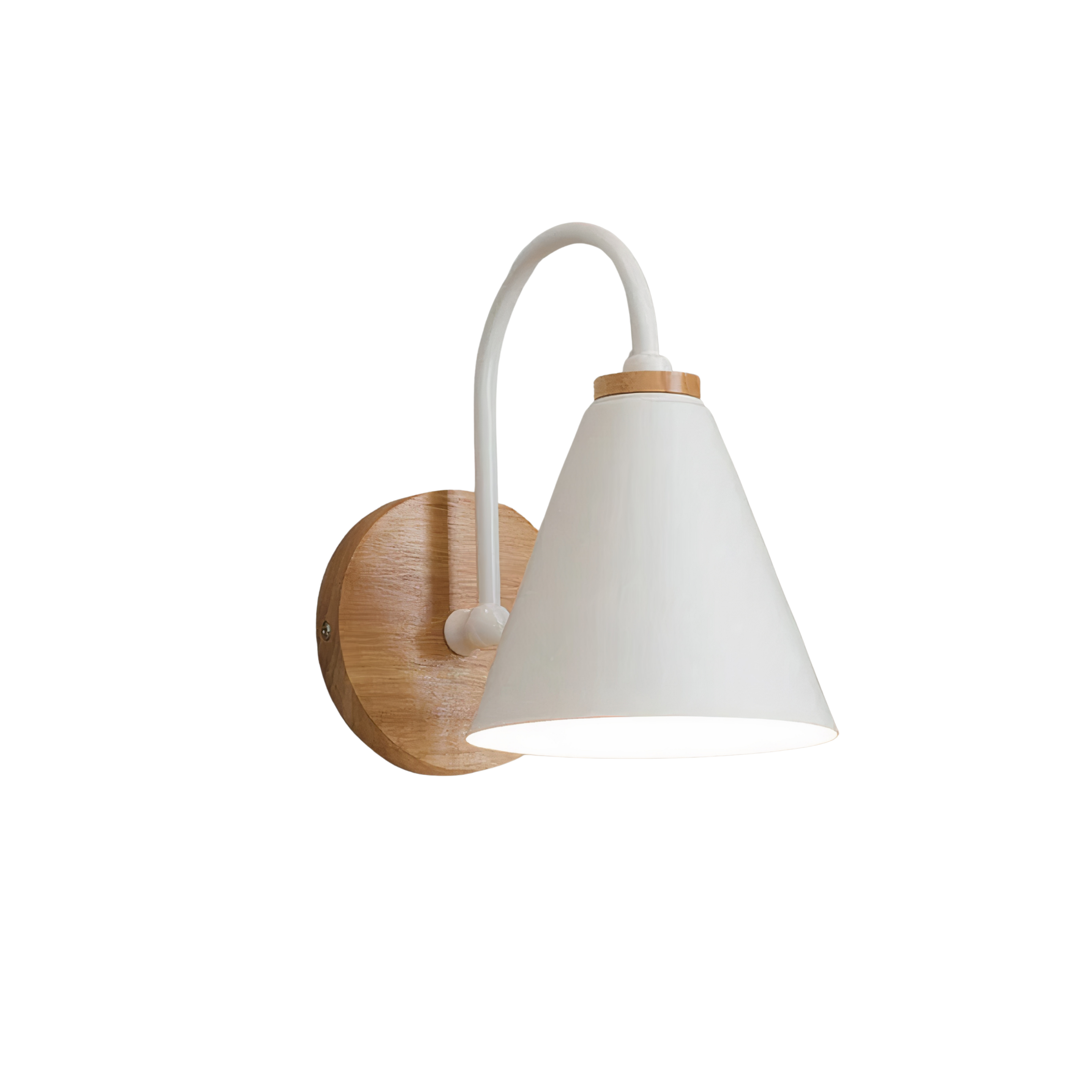 Moderne Wandlampe aus Metall, Nordisches minimalistisches Design
