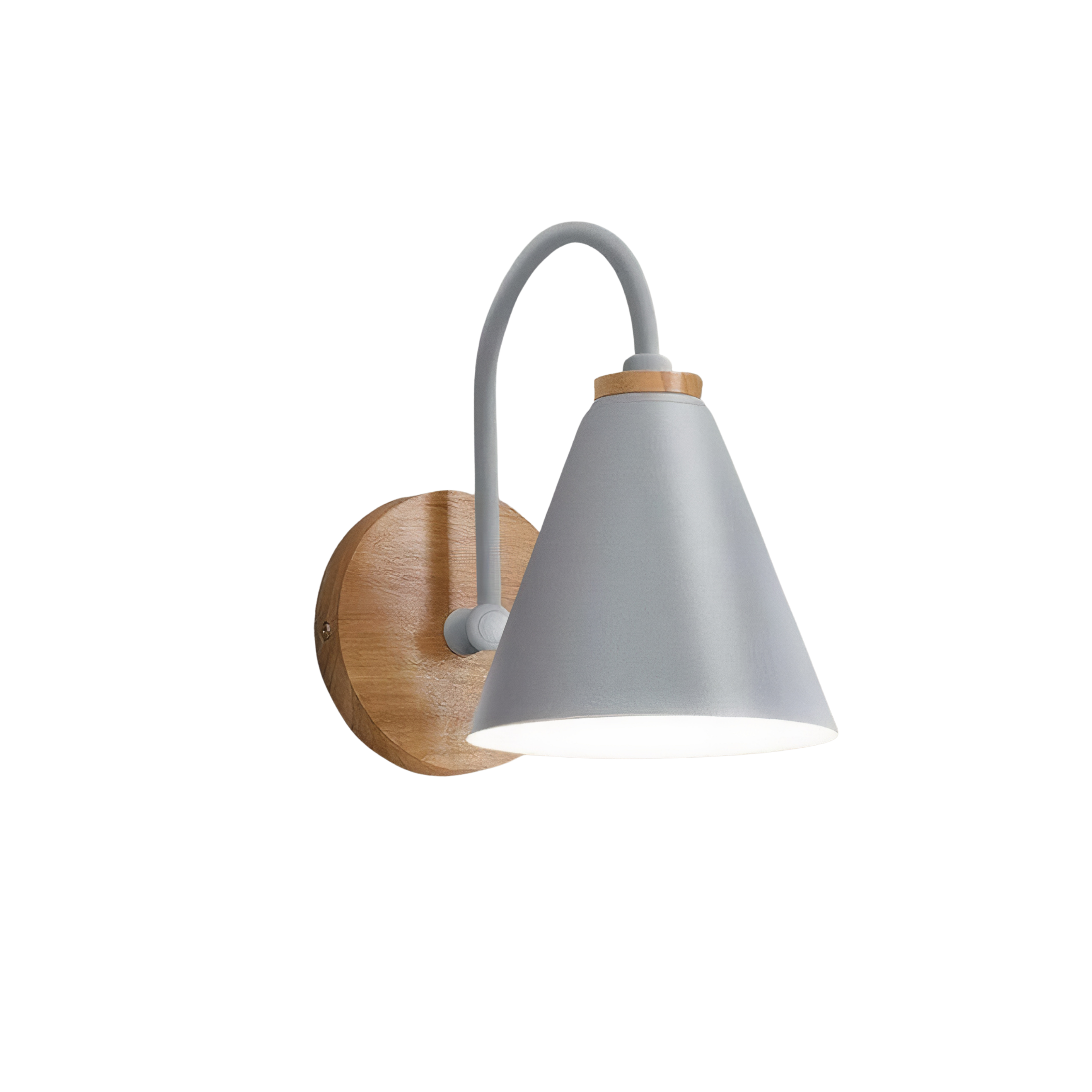 Moderne Wandlampe aus Metall, Nordisches minimalistisches Design