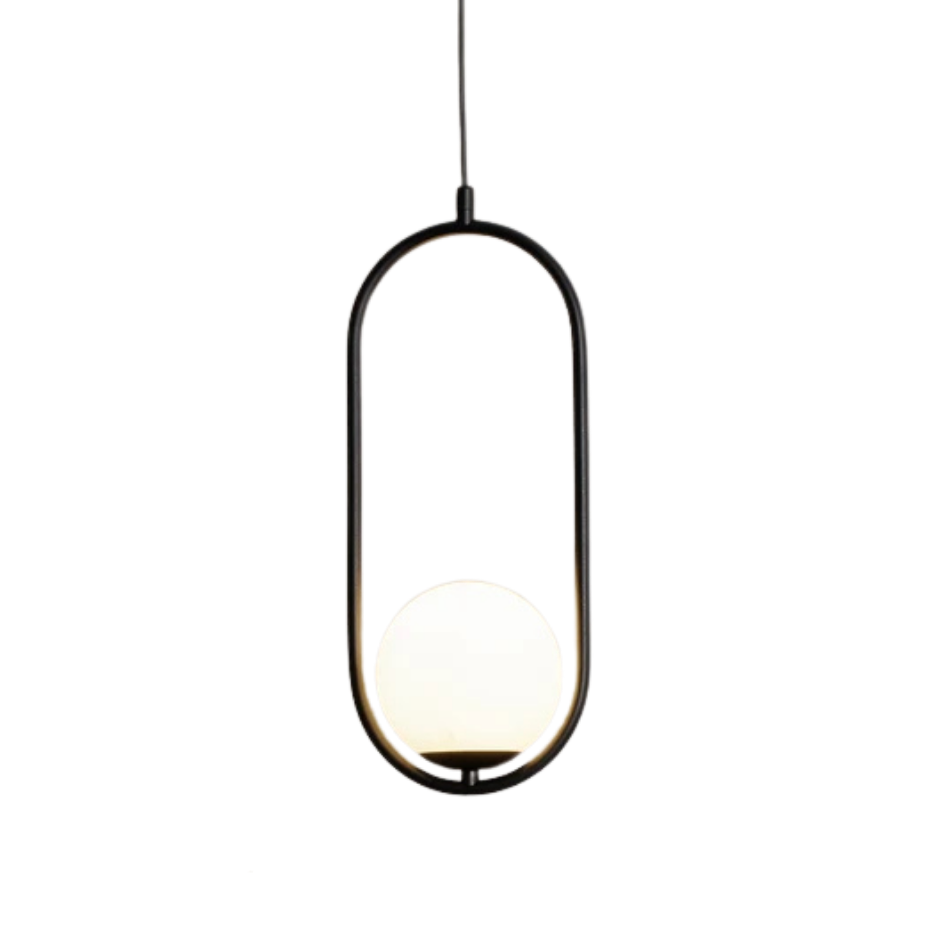 Pendelleuchte Glas Gold, Modernes skandinavisches Design, E14