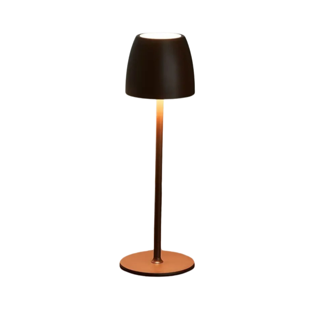 Kabellose LED Tischlampe mit Akku – Dimmbar, IP54, Metall, bis zu 24h