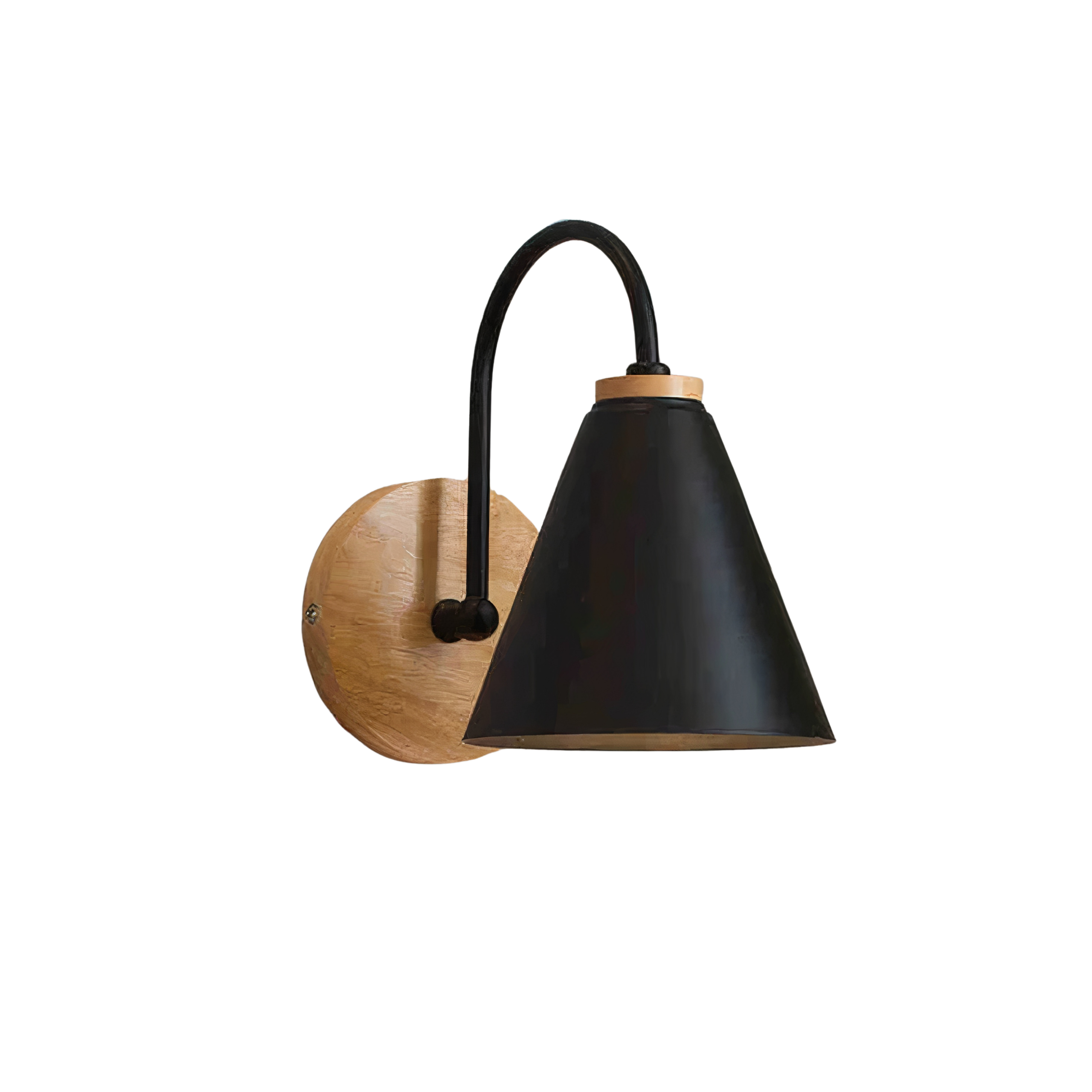 Moderne Wandlampe aus Metall, Nordisches minimalistisches Design