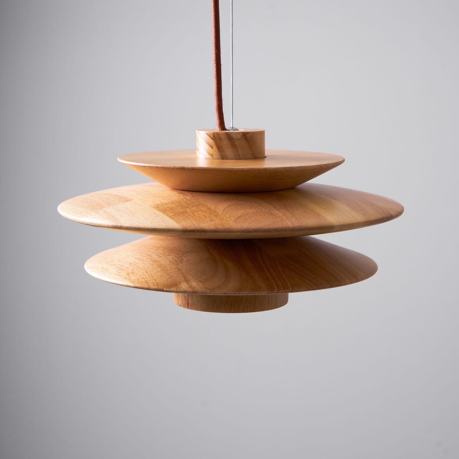 Zarini LED-Holzpendelleuchte