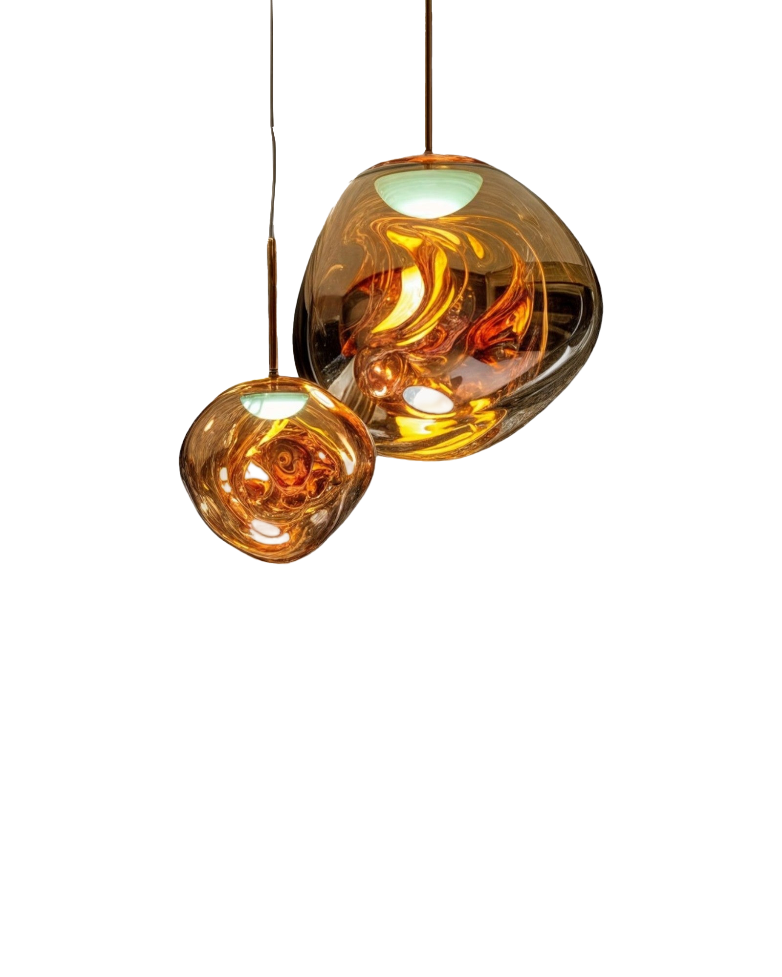 LED Pendelleuchte Acryl rund, Moderne Hängelampe farbig