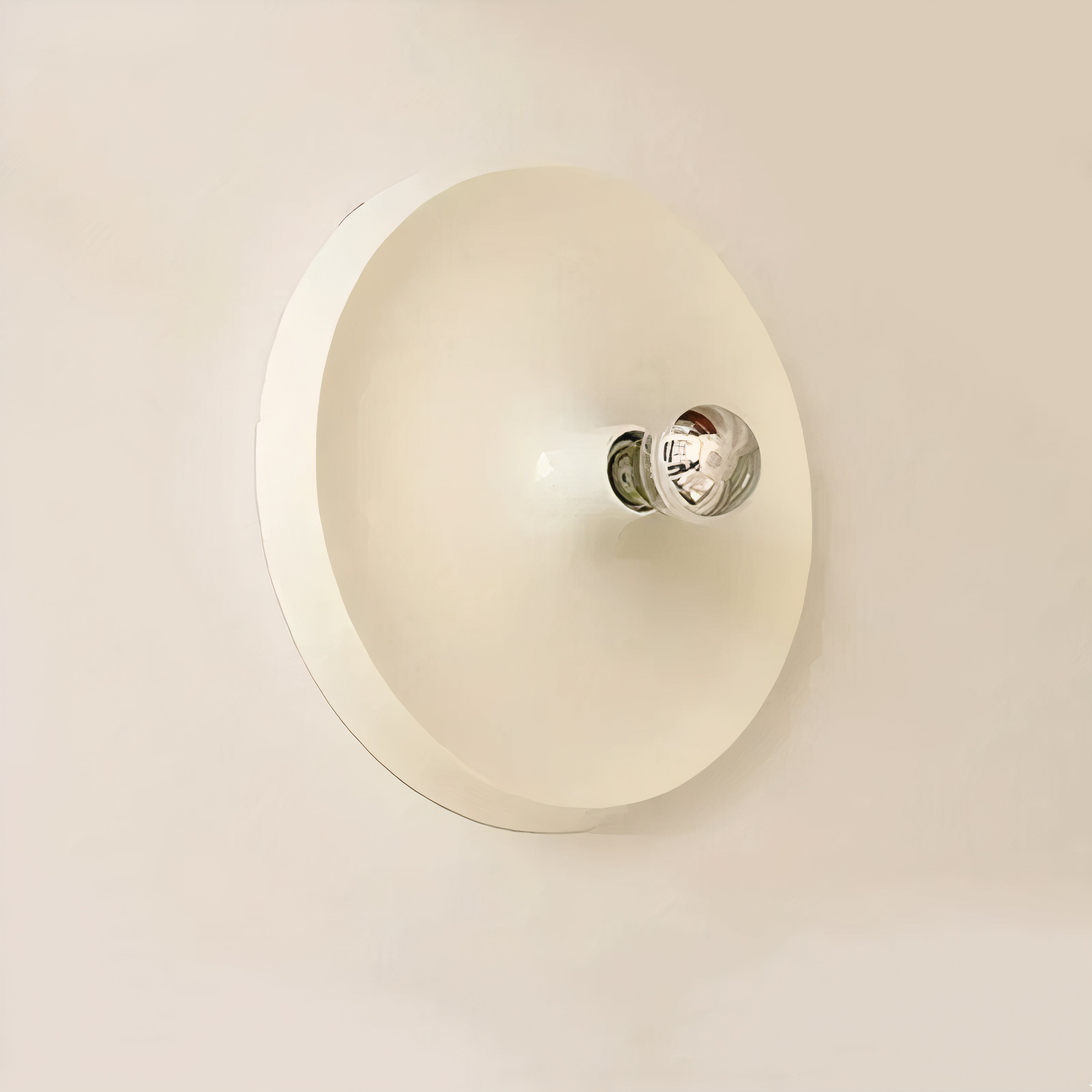 Nordische Retro, Wandlampe rund