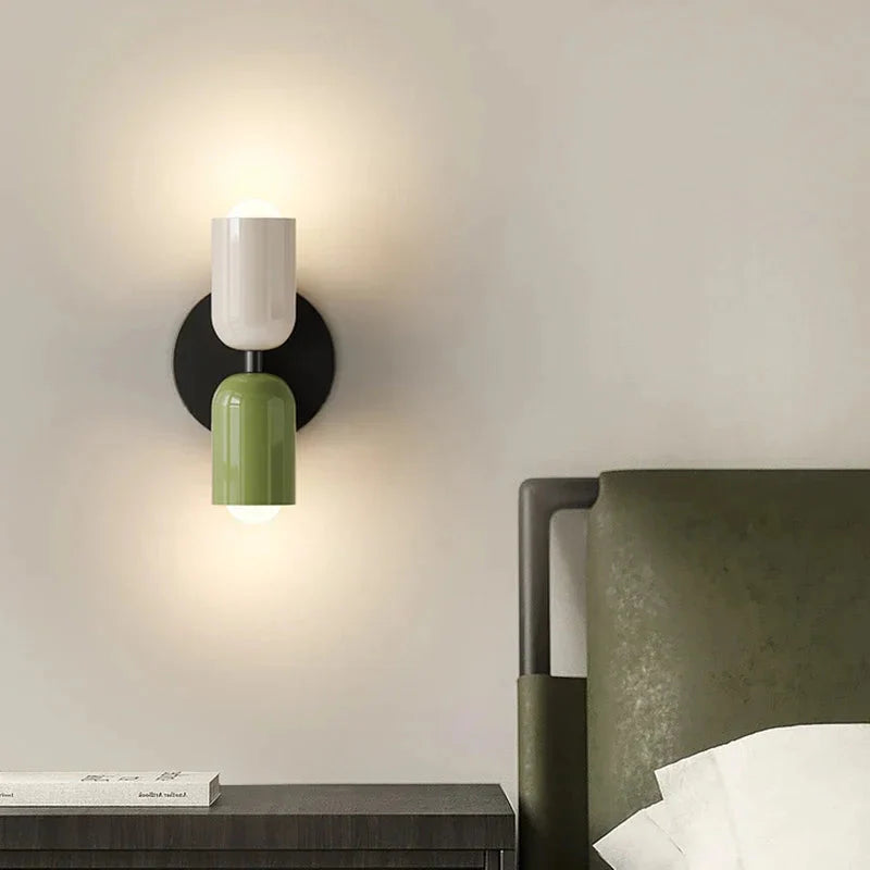 LED Wandleuchte Up Down, Wandlampe warmweiß E27