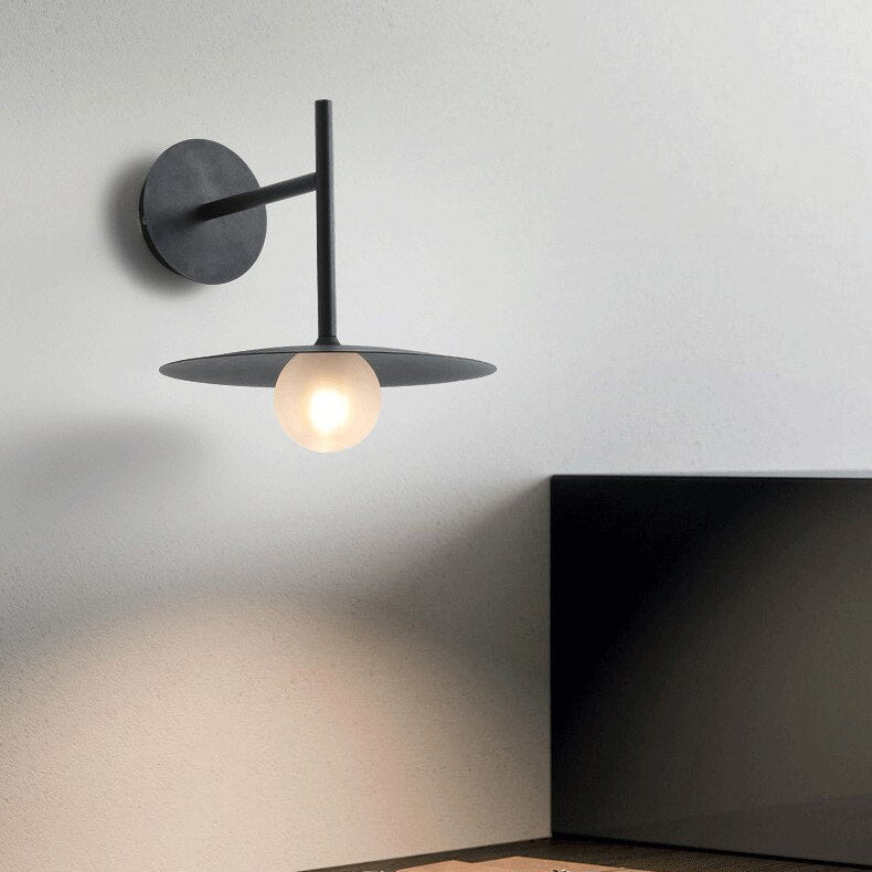 LED Wandleuchte verstellbar, Leselampe Wand schwarz grau weiß