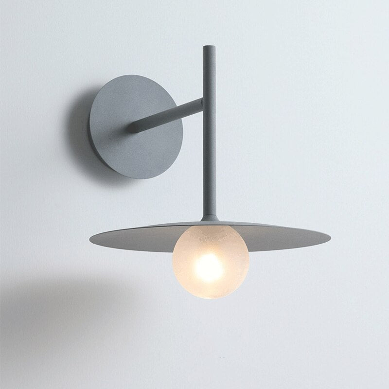 LED Wandleuchte verstellbar, Leselampe Wand schwarz grau weiß