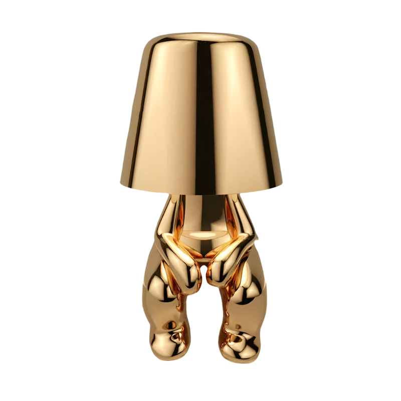 LED Figuren Tischlampe, Kabellos, Touch dimmbar, Modernes Design