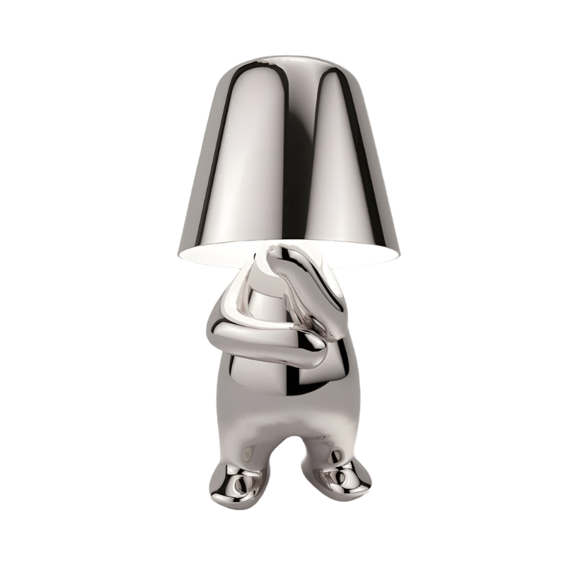 LED Figuren Tischlampe, Kabellos, Touch dimmbar, Modernes Design
