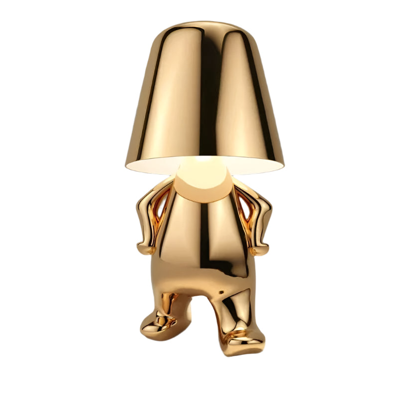 LED Figuren Tischlampe, Kabellos, Touch dimmbar, Modernes Design