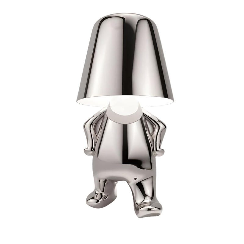 LED Figuren Tischlampe, Kabellos, Touch dimmbar, Modernes Design