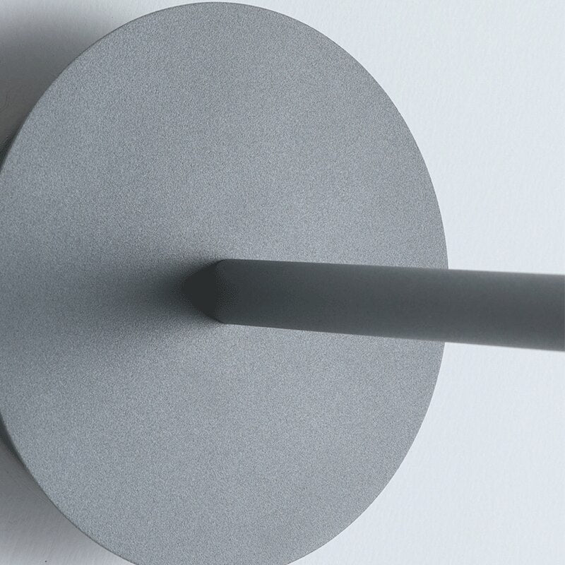 LED Wandleuchte verstellbar, Leselampe Wand schwarz grau weiß
