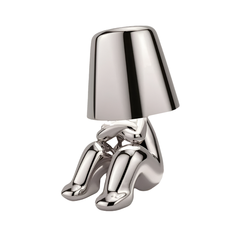 LED Figuren Tischlampe, Kabellos, Touch dimmbar, Modernes Design