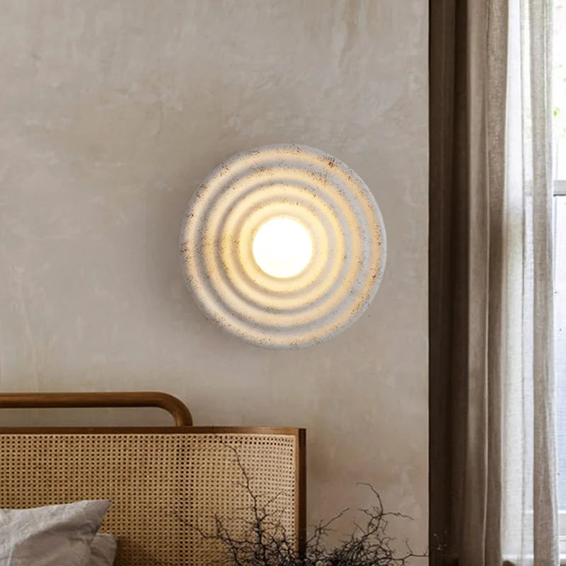 Runde LED Wandleuchte, Wandlampe Kreis modern