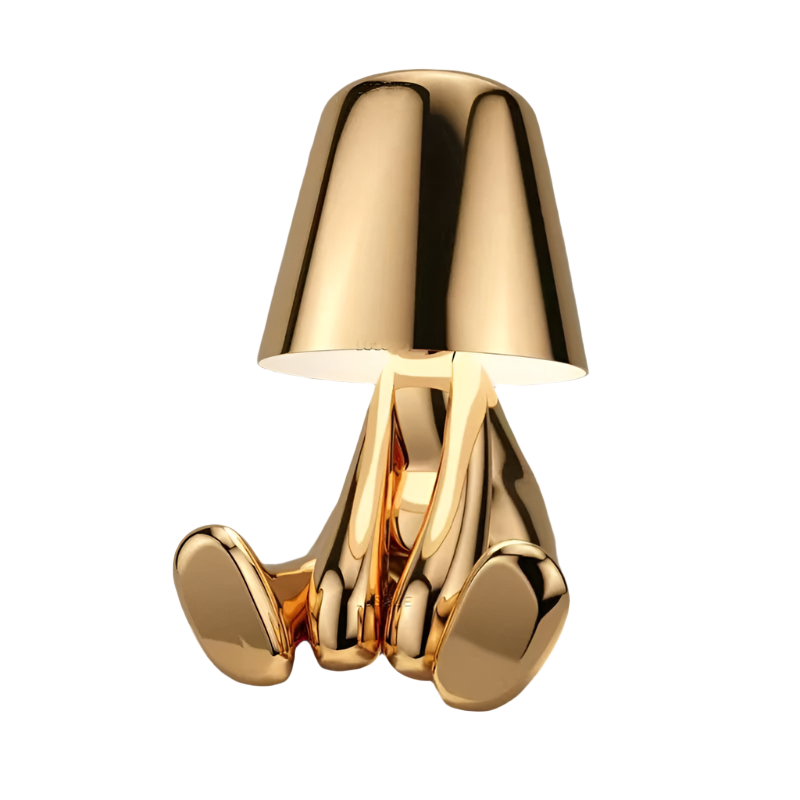 LED Figuren Tischlampe, Kabellos, Touch dimmbar, Modernes Design