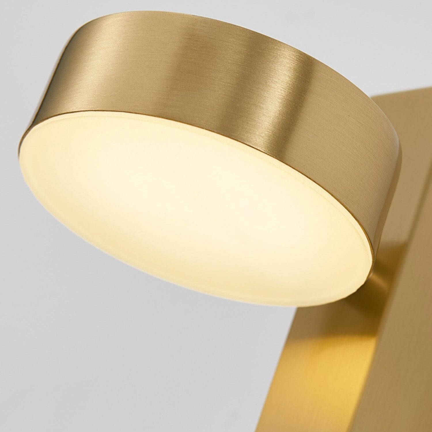 LED Wandleuchte mit Dimmer, Up & Down, Modern, Schwarz/Gold