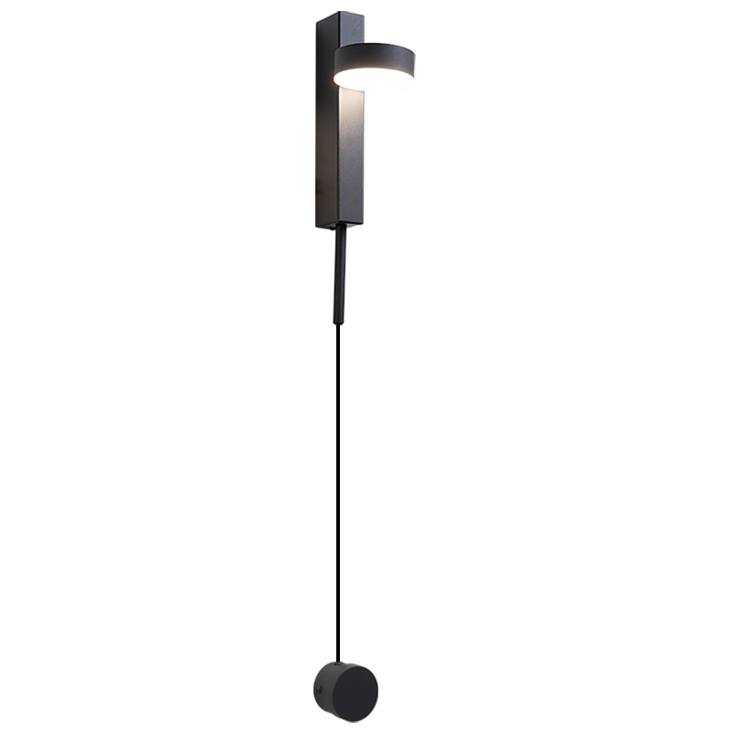 LED Wandleuchte mit Dimmer, Up & Down, Modern, Schwarz/Gold
