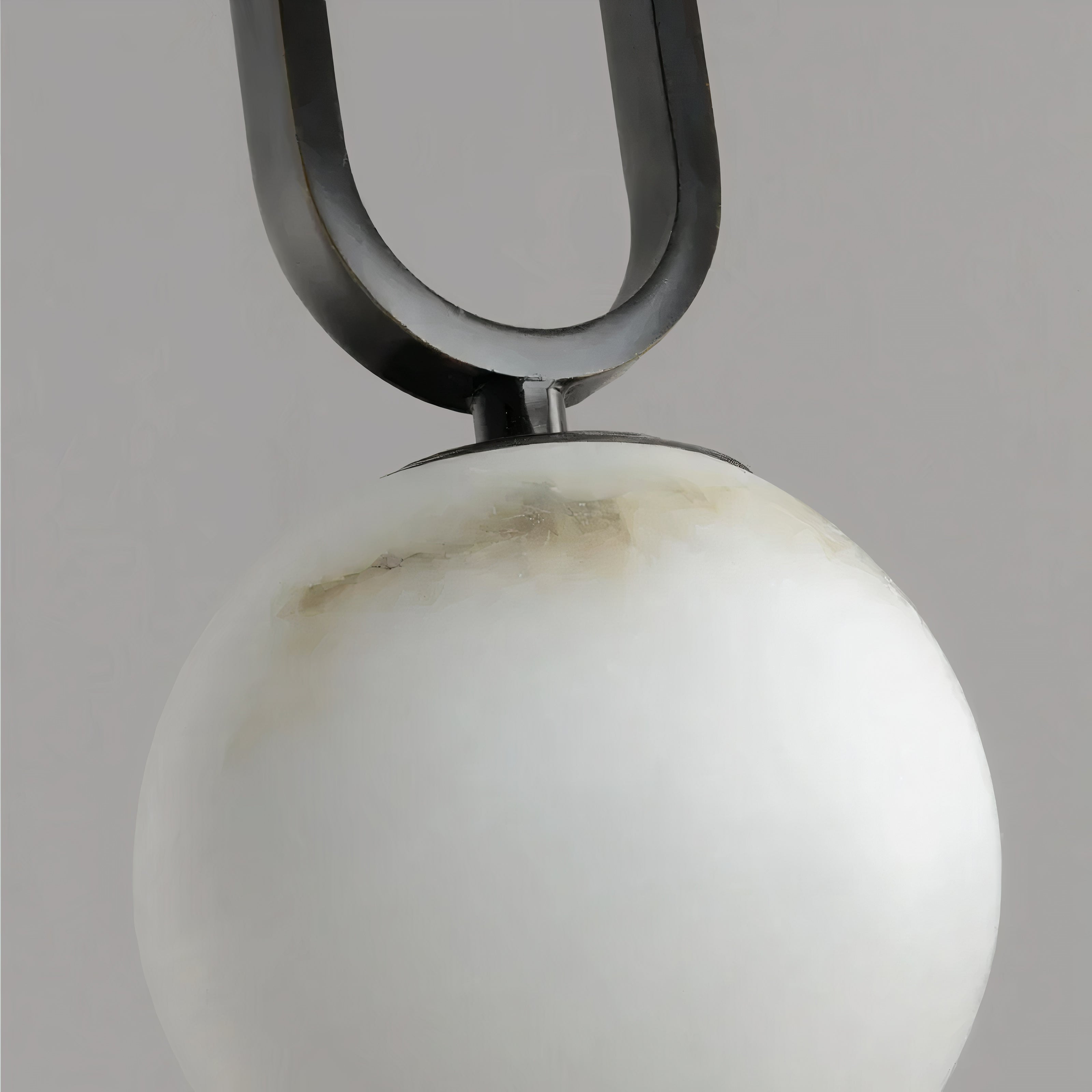 Marmor Pendelleuchte, Moderne Hängelampe Naturstein