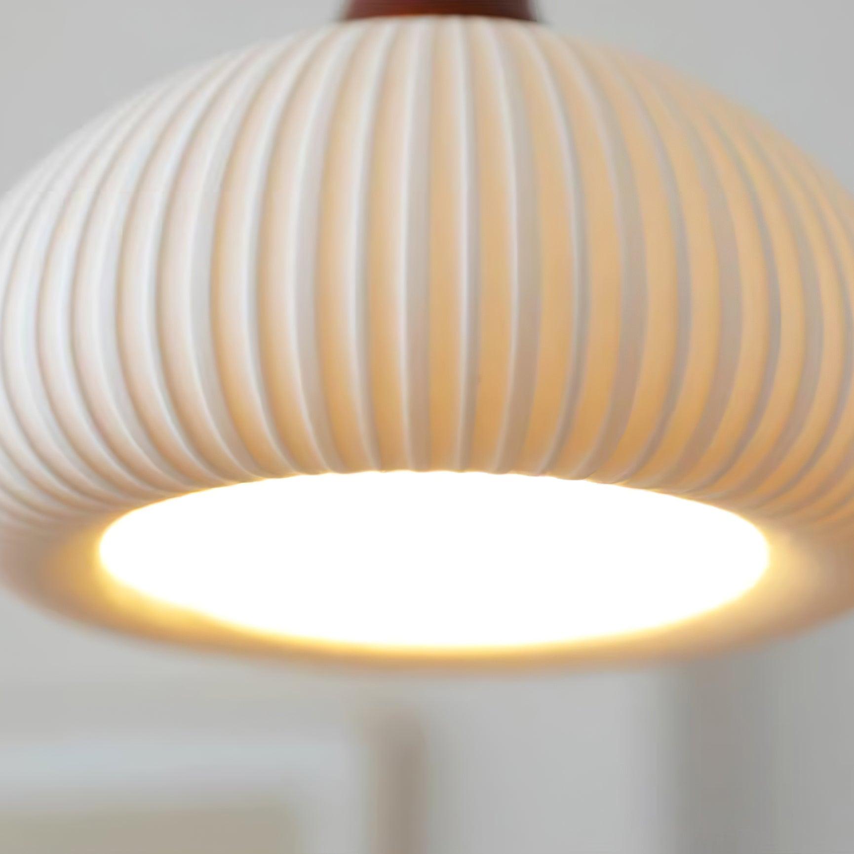 Keramik Pendelleuchte, Handgefertigtes Design Dimmbar E27