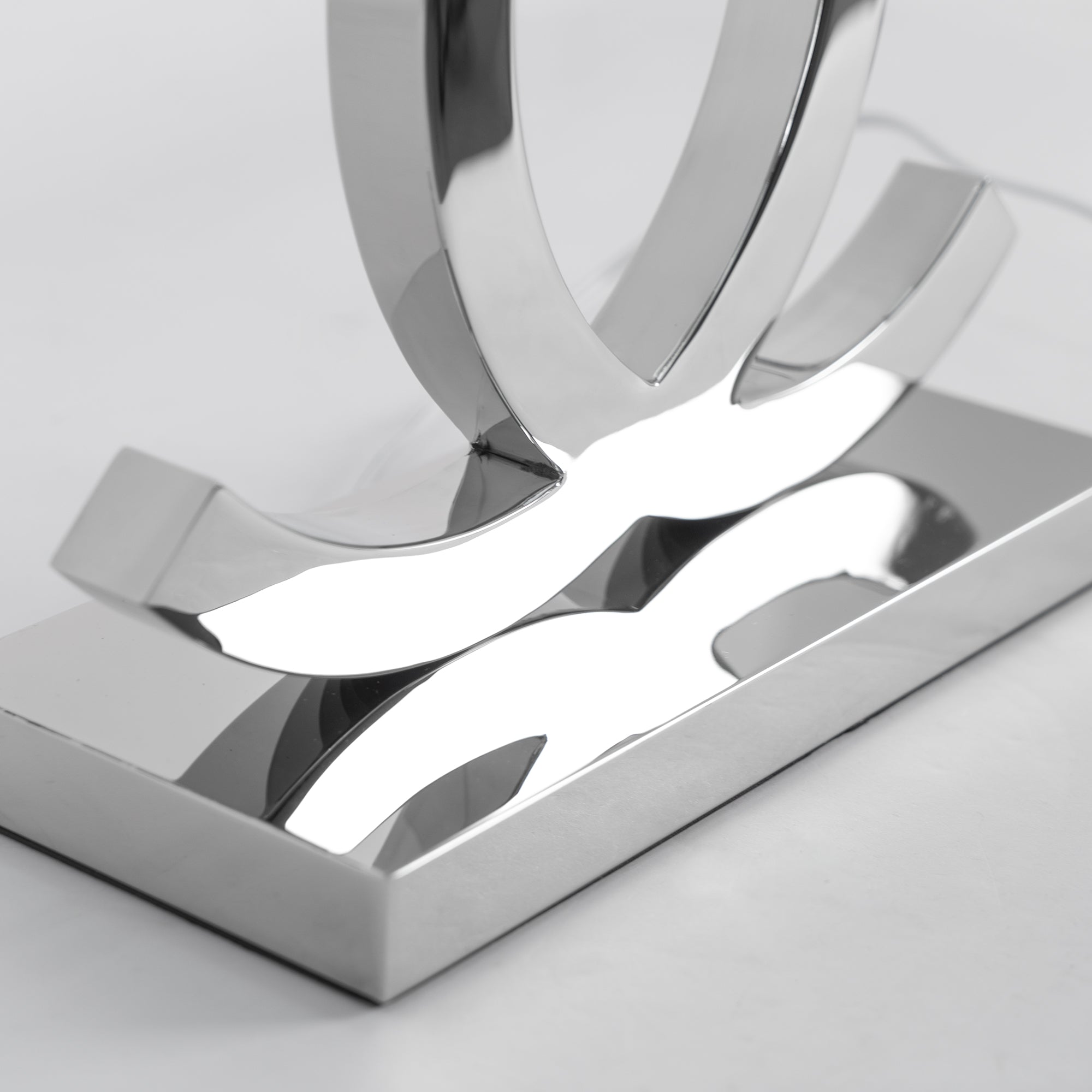 Edelstahl Tischlampe, Modernes Design LED Dimmbar