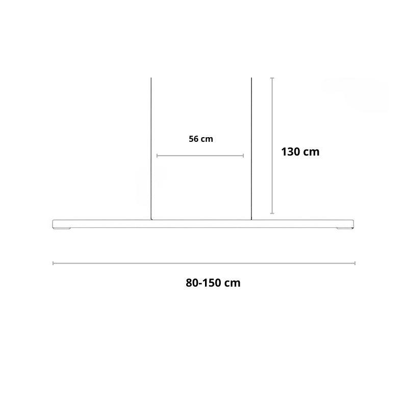 LED Hängelampe Esstisch Holzoptik, Lineare Pendelleuchte Dimmbar 120/150/180 cm