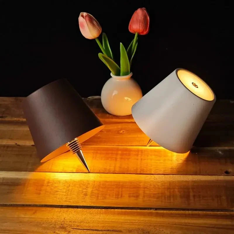 Kabellose wiederaufladbare LED-Flaschenleuchte