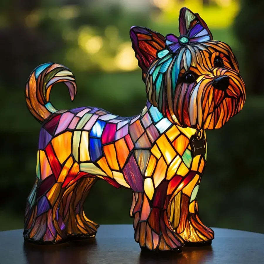 Hund Lampe LED, Deko Nachtlicht Hund