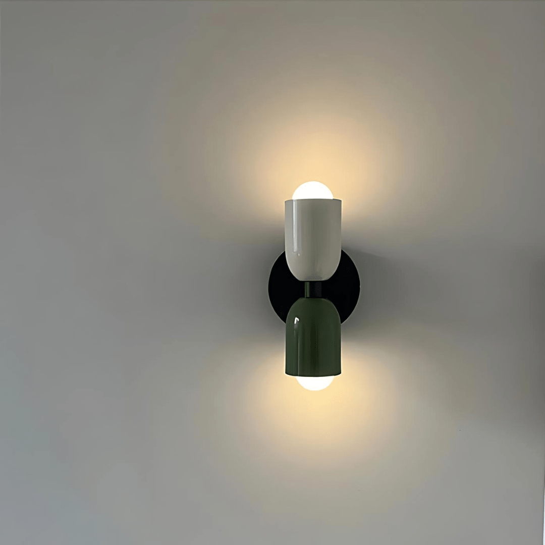 LED Wandleuchte Up Down, Wandlampe warmweiß E27