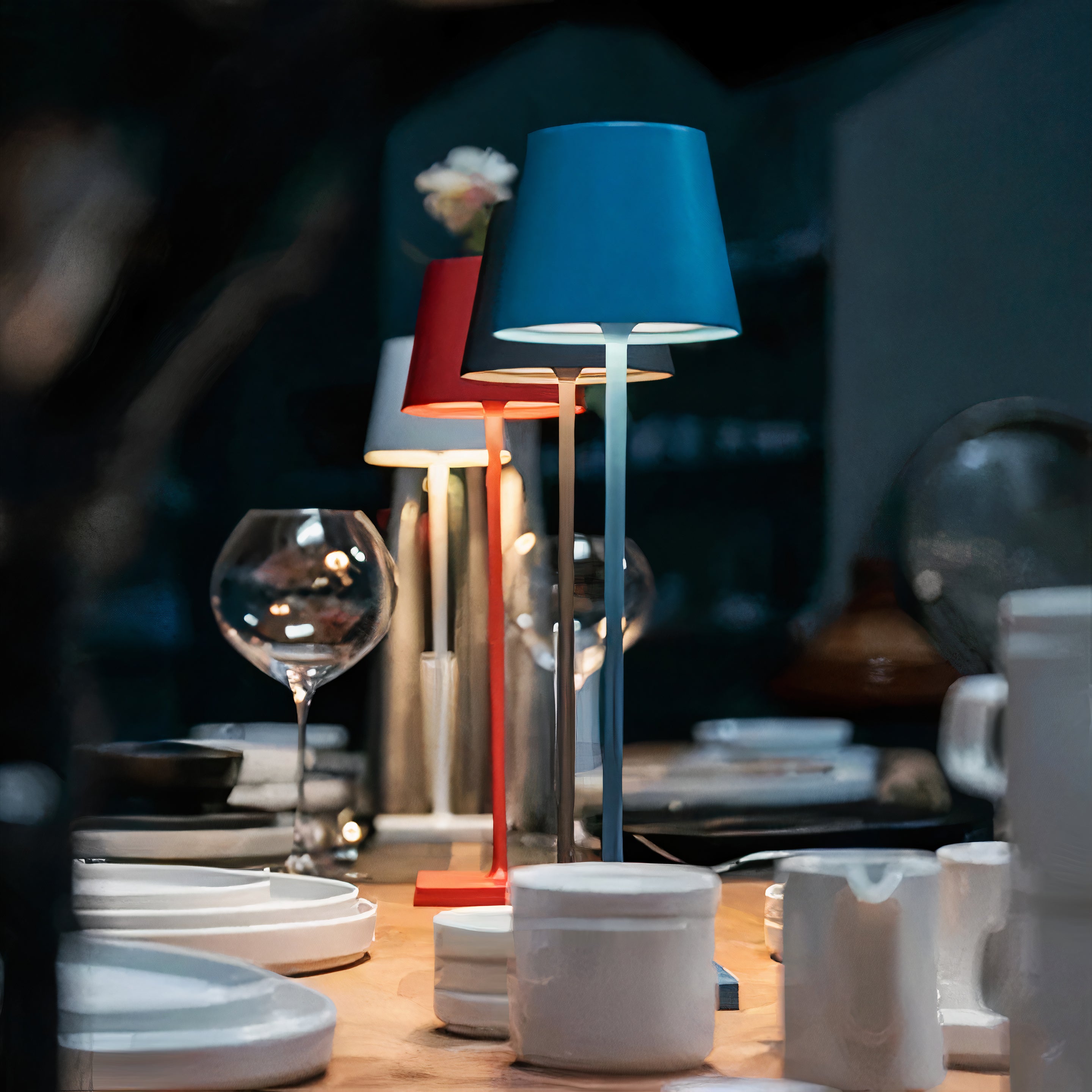 Elegante wasserdichte Tischlampe