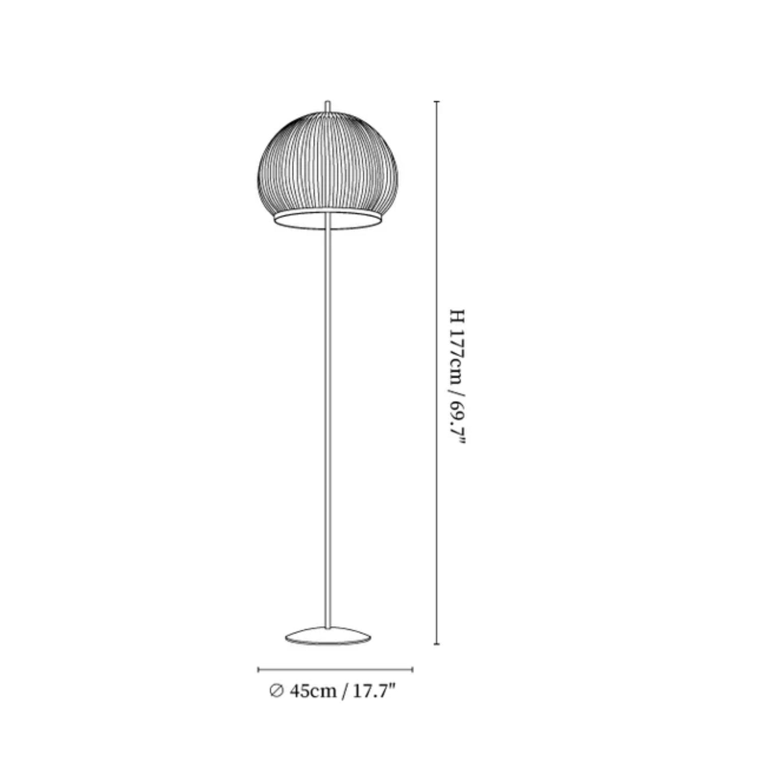 Große Stehlampe Stoffschirm, Moderne Stehleuchte