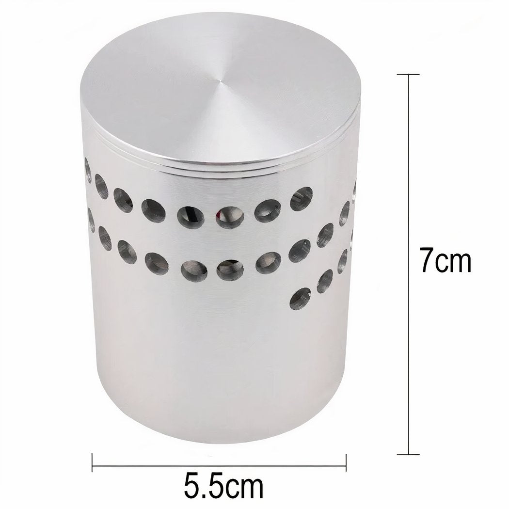 LED Wandlampe Aluminium mit Lichteffekt, Modern & Minimalistisch