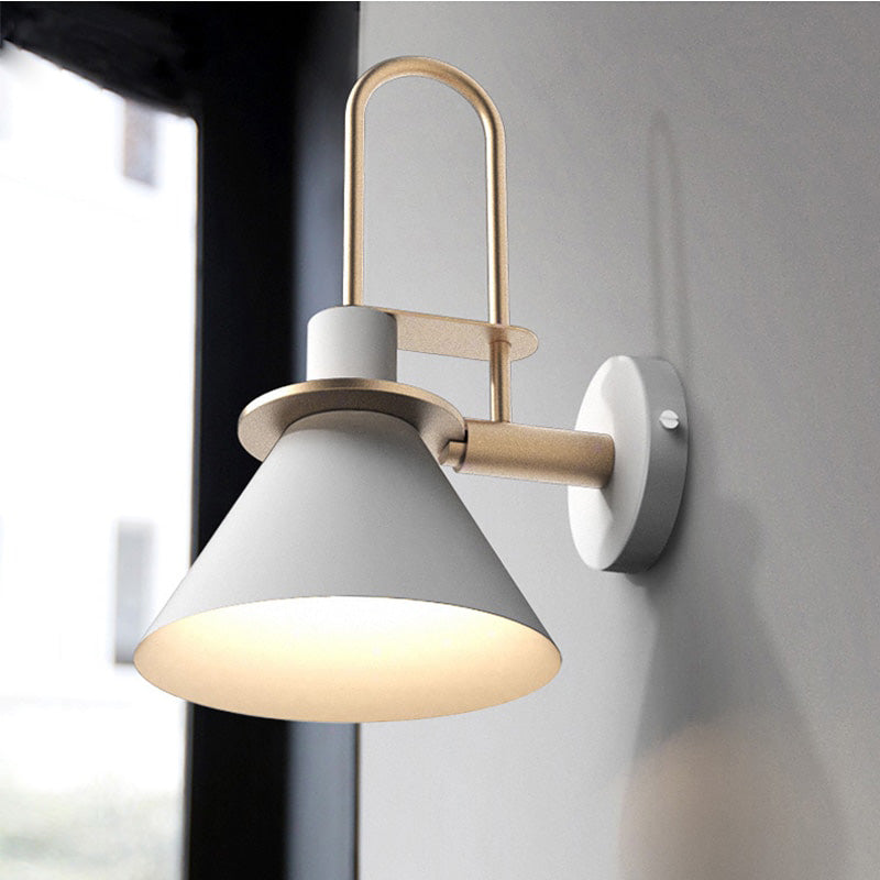 Moderne LED Wandleuchte Metall, Minimalistisches Design